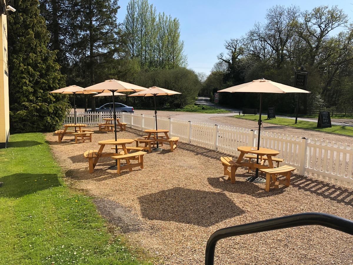 The New Inn Heckfield Esterno foto